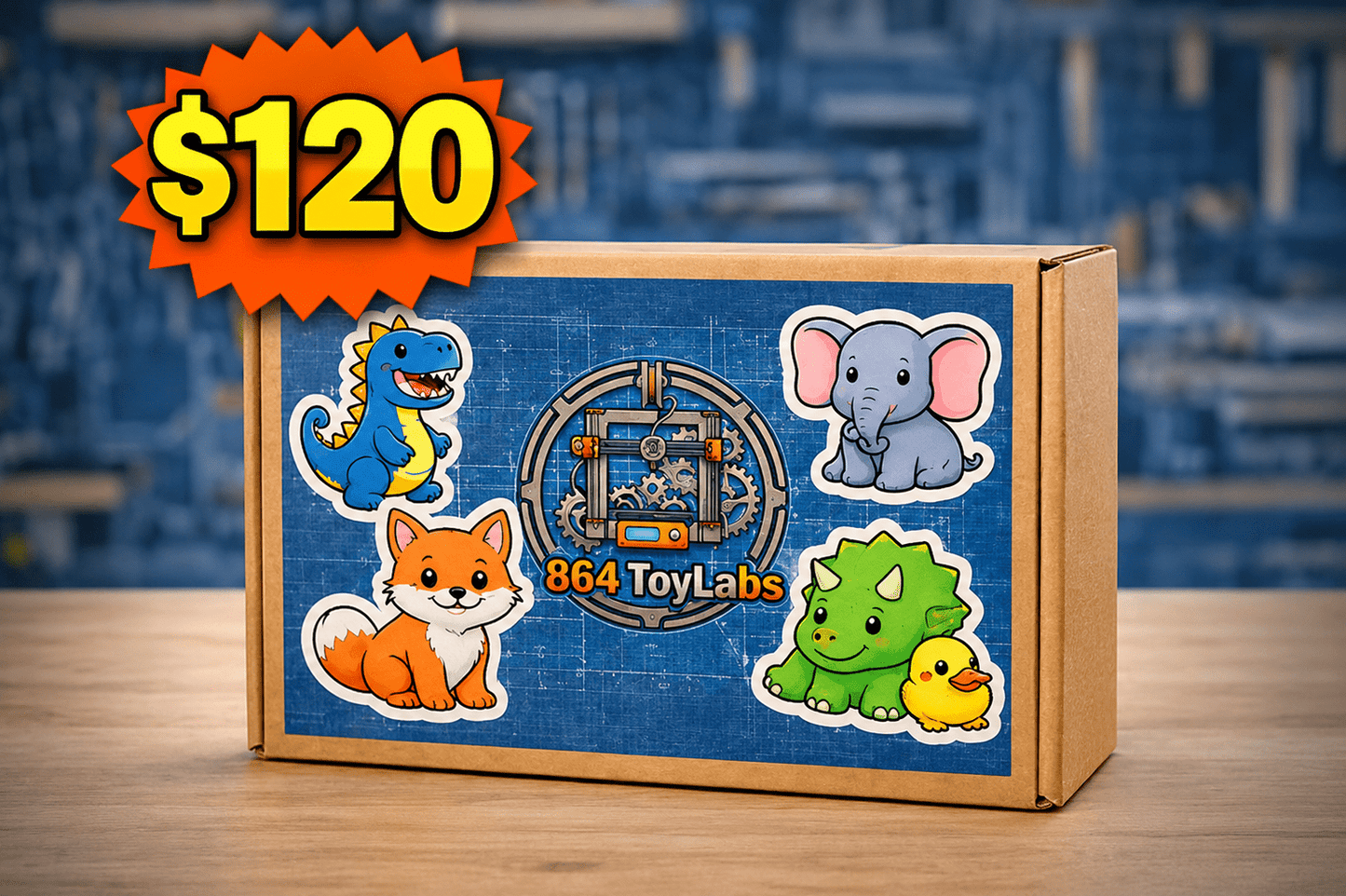 Build Your Own 3D Printed Toy Box