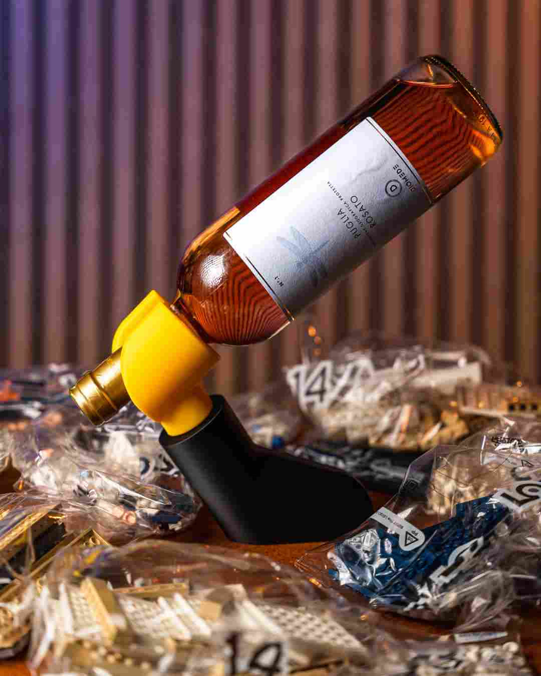 Building Brick Wine Bottle Holder