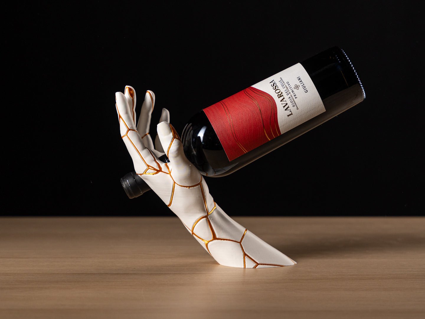Kintsugi Hand Wine Bottle Holder