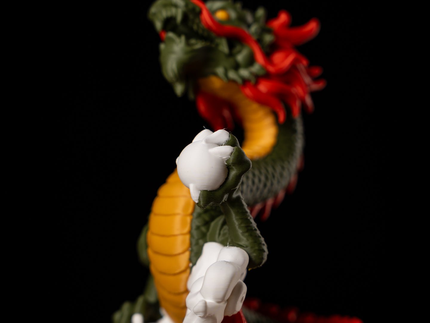 Chinese Dragon headphone holder