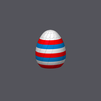 4th July fidget egg